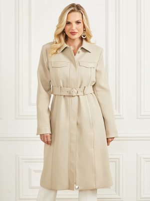 Marciano – Maddy Trench kabát, Béžová, Krémová barva