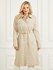 Marciano – Maddy Trench kabát, Béžová, Krémová barva