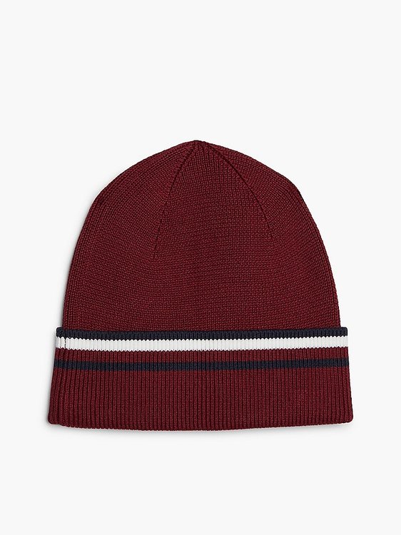 TH Corp Love čepice – Tommy Hilfiger, Červená, Vínová barva Muži