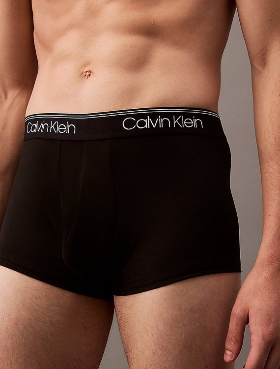 Micro Stretch boxery 3ks Bílá, Černá, Červená barva Muži