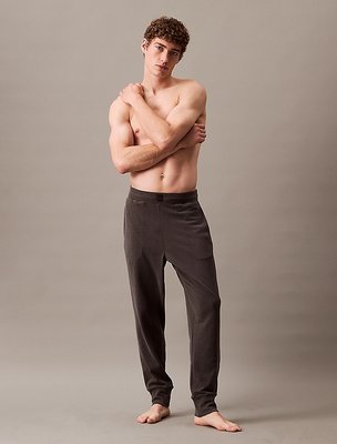 Calvin Klein Underwear – Plush Fleece tepláky, Šedá barva
