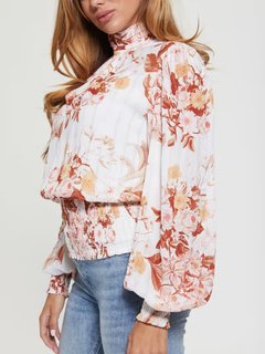 Monique halenka Krémová, Oranžová barva Ženy