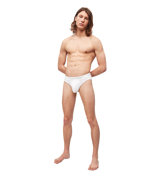 Calvin Klein Underwear – Slipy Body, Bílá barva