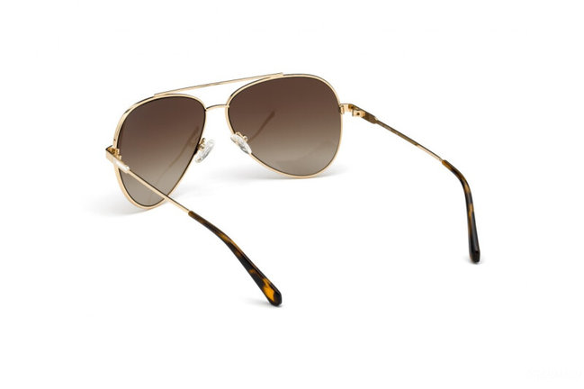 Luxusní Sluneční brýle, Hnědá, Zlatá barva, UNI