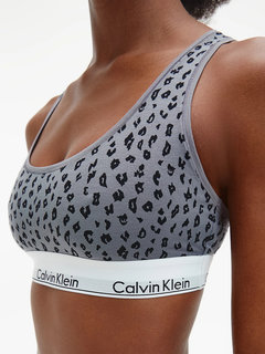 Modern Cotton podprsenka – Calvin Klein Underwear, Černá, Šedá barva Ženy 1