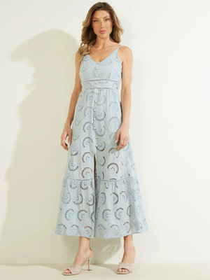 Guess, Modrá barva Serafina šaty 2