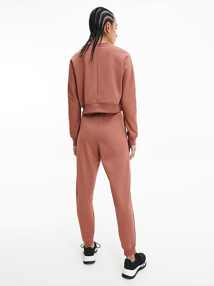 Módní Pullover mikina, Hnědá, Oranžová barva, 2022