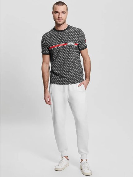 Módní Jamey triko, Černá barva, 2023