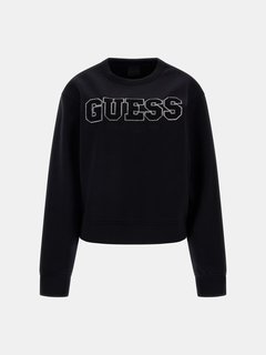 Embellished mikina Černá barva Ženy