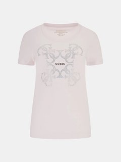 4G Logo triko Růžová barva Ženy