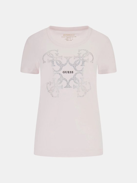 4G Logo triko Růžová barva Ženy