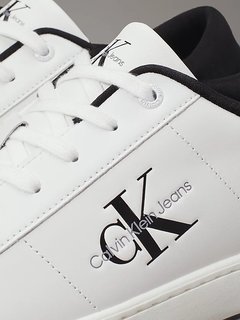 Calvin Klein Jeans, Bílá barva Classic Cupsole tenisky