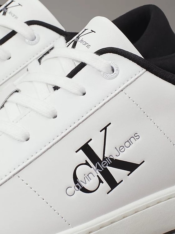 Calvin Klein Jeans, Bílá barva Classic Cupsole tenisky