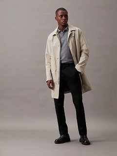 Oxford Two Tone polo Černá barva Muži