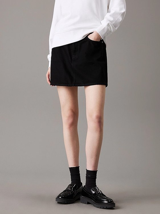 Calvin Klein Jeans – Textured Monol mikina, Bílá barva