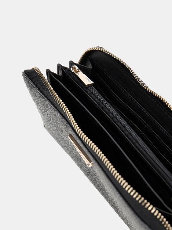 Módní Laurel velká peněženka, Černá barva, 2024