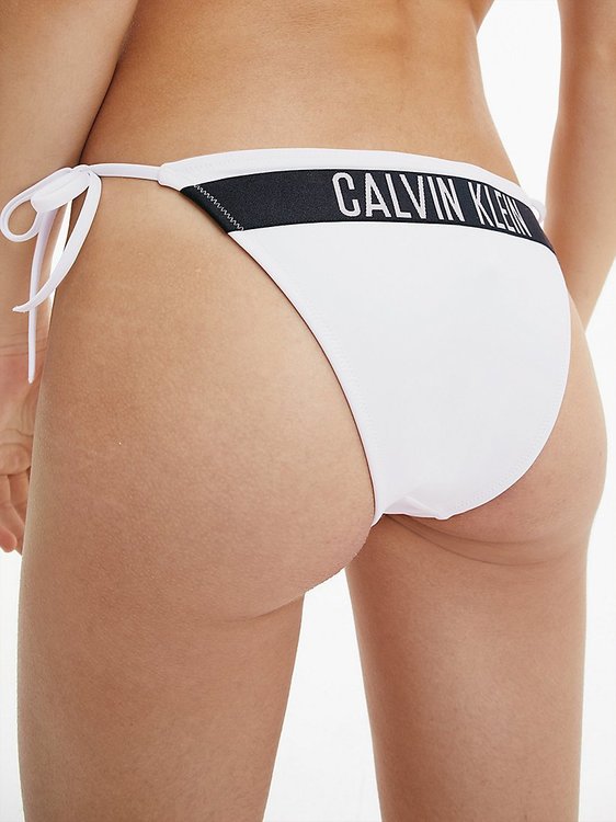 Luxusní KW0KW01724-YCD plavky STRING SIDE TIE CHEEKY BIKINI, XS, S, M, L