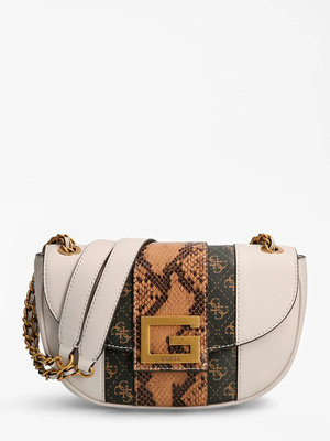 Guess – Bling crossbody, Béžová barva