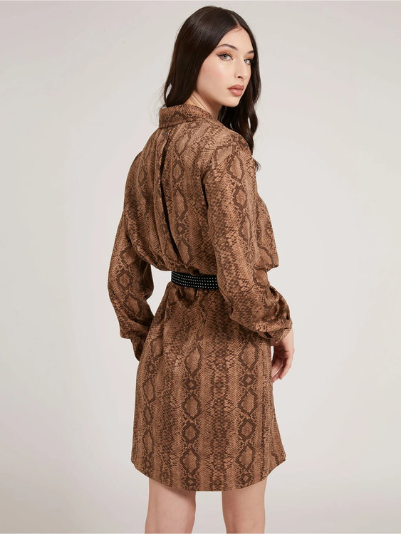 Hnědá barva, Dominique šaty