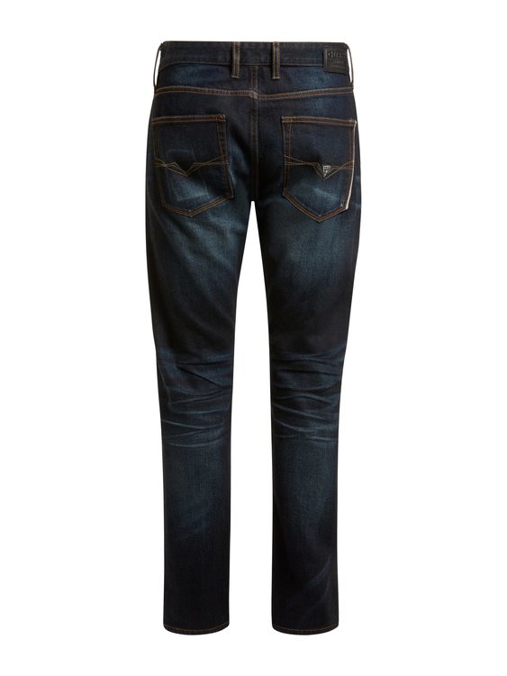 Slim tapered jeans Modrá barva Muži