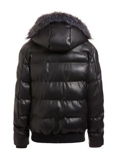 Stretch bunda Černá barva Muži