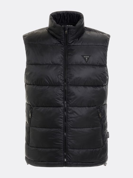 Luxusní Super Light Puffa vesta, Černá barva, M, L