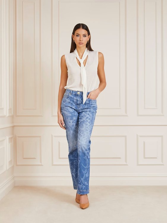 Módní Azelea body, Bílá barva, 2023