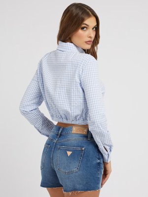 Fadwa košile – GUESS, Modrá barva Ženy
