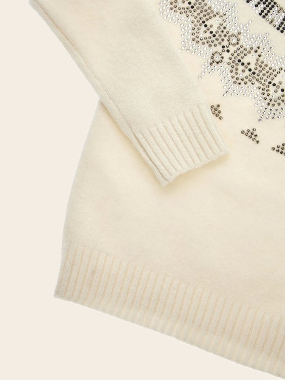 Bílá, Krémová barva, Jodie svetr