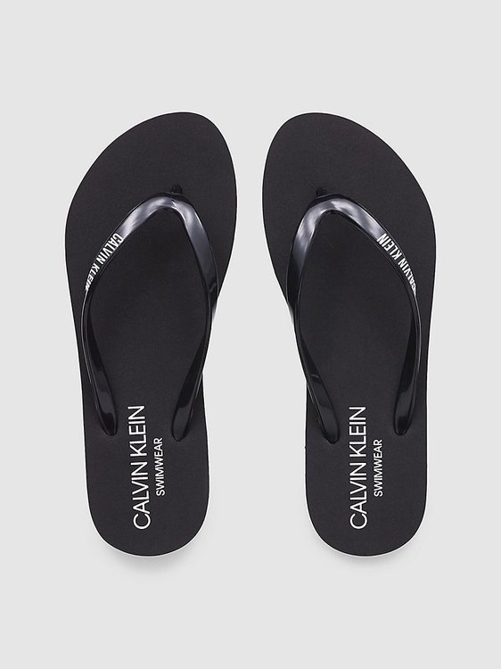 Calvin Klein Swimwear – Plážová Obuv Intense Power, Černá barva