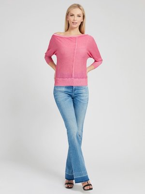 Svetr – Guess, Růžová barva Ženy