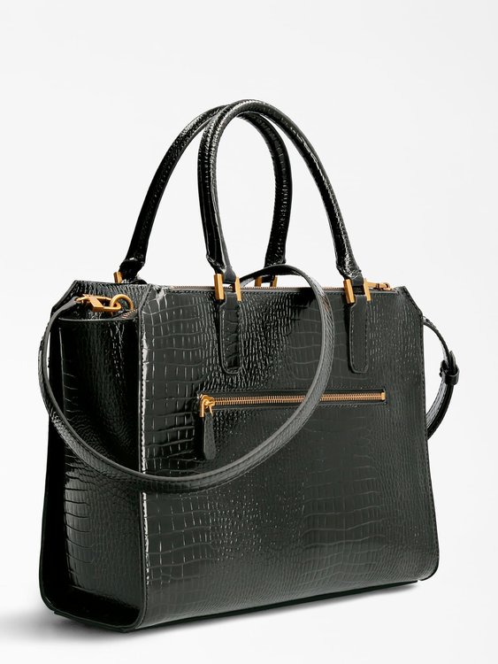 Módní Raffie kabelka, Černá barva, 2021 1