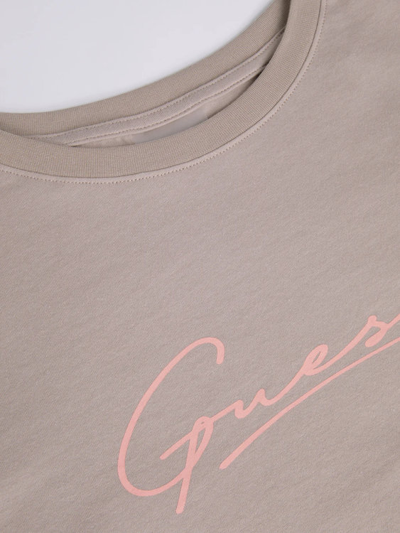 Anne tričko – Guess, Růžová barva Ženy 1