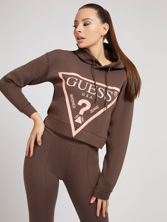 Alisa mikina Hnědá barva Ženy