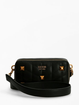 Guess – Brera triple crossbody, Černá barva