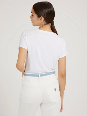 Stine triko – Guess, Bílá barva Ženy