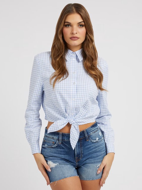 GUESS – Fadwa košile, Modrá barva