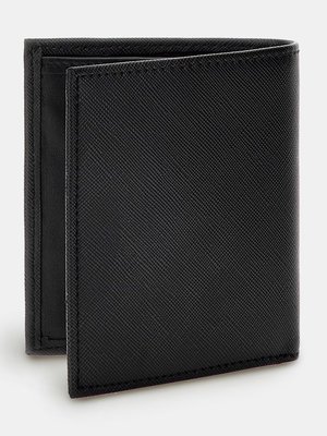 Certosa Saffiano peněženka – GUESS, Černá barva Muži