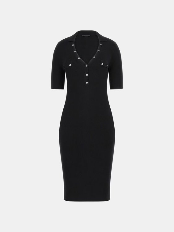 Grace Henley šaty Černá barva Ženy