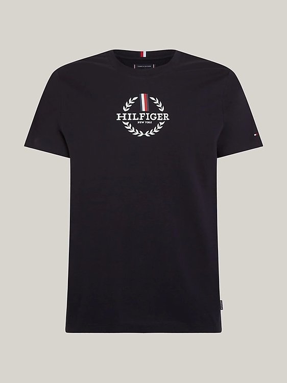 Global Stripe Wreath triko Modrá barva Muži