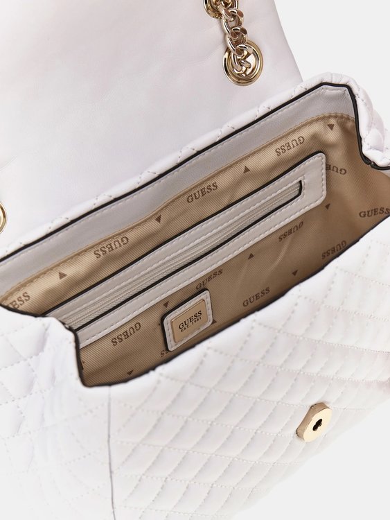 Módní Rianee Quilt crossbody, Bílá barva, 2024