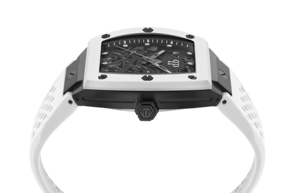 Módní THE $KELETON hodinky, Bílá, Černá barva, 2024