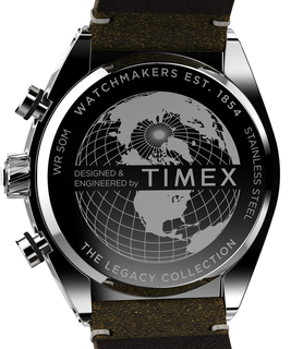 Legacy hodinky Hnědá, Stříbrná barva Muži