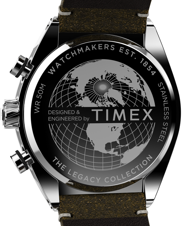 Legacy hodinky Hnědá, Stříbrná barva Muži