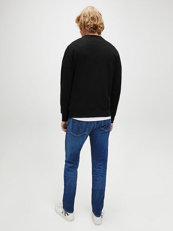 Módní Ck Mikina, Černá barva, 2020, 2021