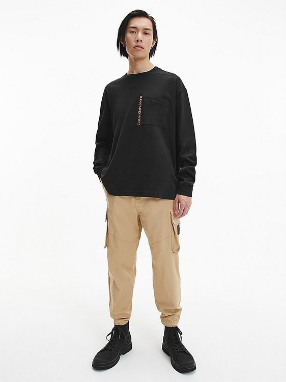 J30J320206-BEH triko l/s – Calvin Klein Jeans Muži