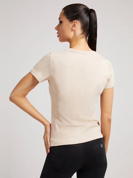 Módní Icon ttričko, Béžová barva, 2022