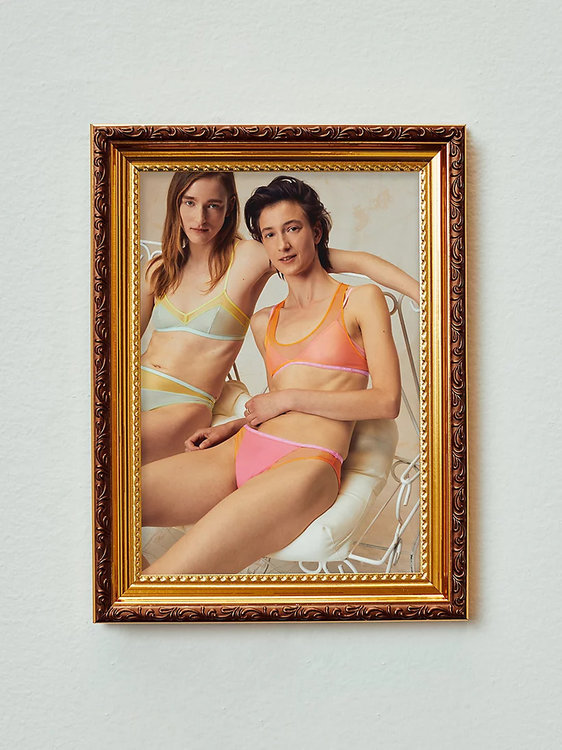 Pride bikiny Oranžová, Růžová barva Ženy