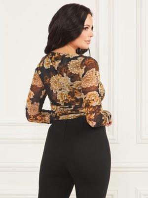 After Dark top – Marciano, Černá, Hnědá barva Ženy