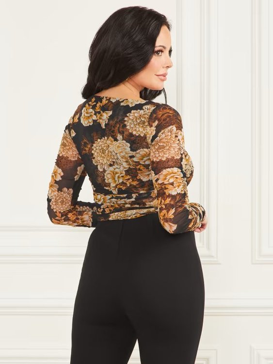 After Dark top – Marciano, Černá, Hnědá barva Ženy